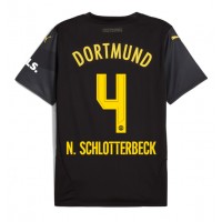 Borussia Dortmund Nico Schlotterbeck #4 Replica Away Shirt 2024-25 Short Sleeve